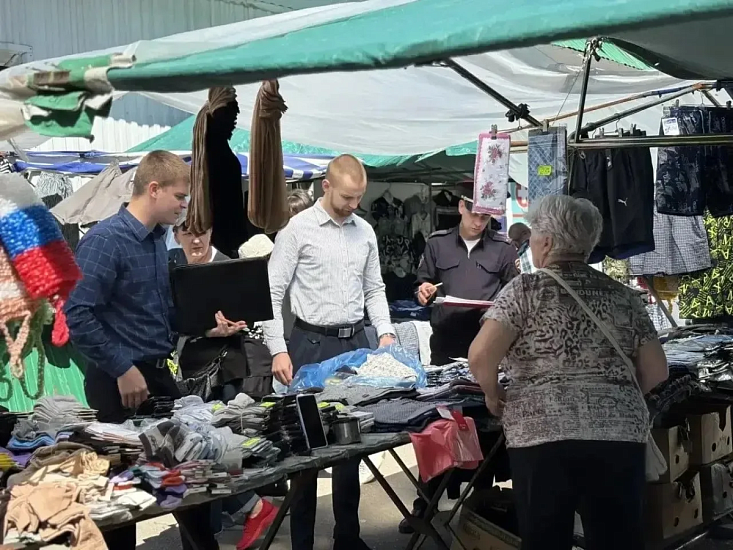 Продолжаются рейды по выявлению незаконной уличной торговли