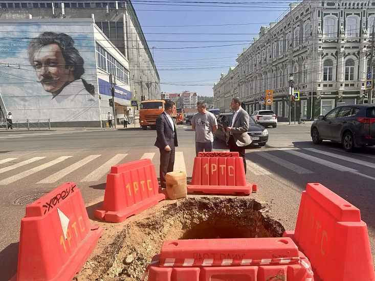 В ходе контроля за проведением земляных работ выявлены нарушения