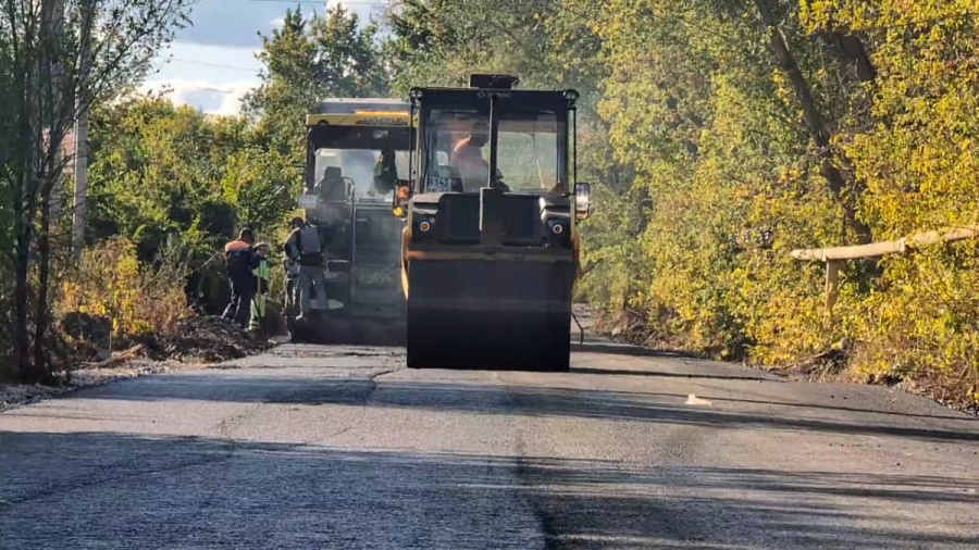 Михаил Исаев: «В Воробьевке завершают ремонт дороги и ведется проектирование зоны отдыха у пруда»