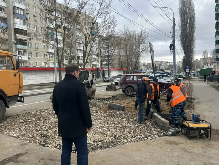 В Заводском районе проверили ремонт после вскрышных работ