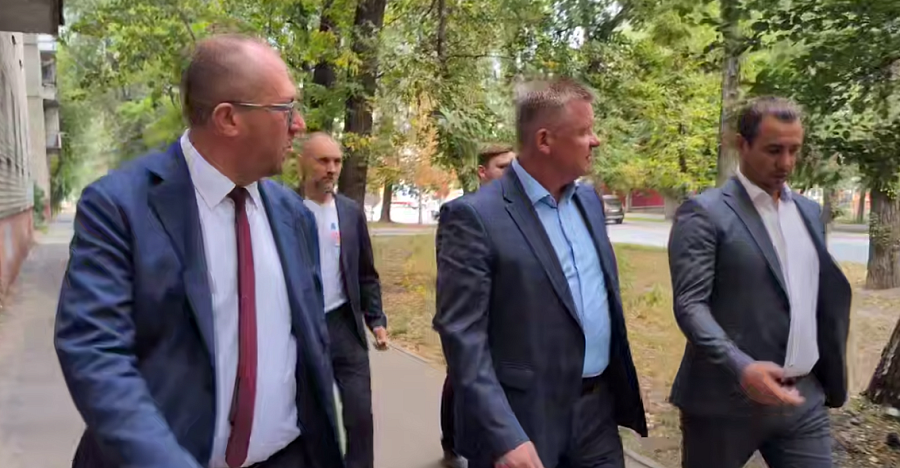 Михаил Исаев: «Вместе с главами Октябрьского и Заводского районов ознакомились с состоянием благоустройства»