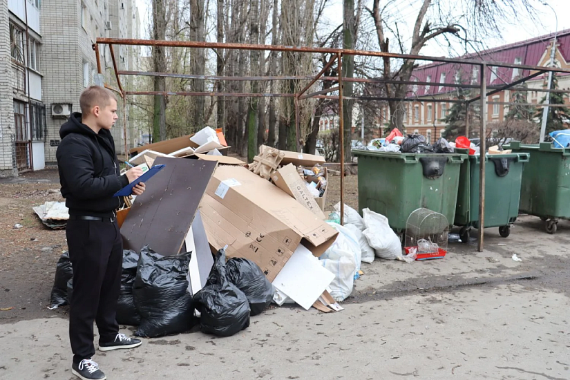 Рейд по контейнерным площадкам