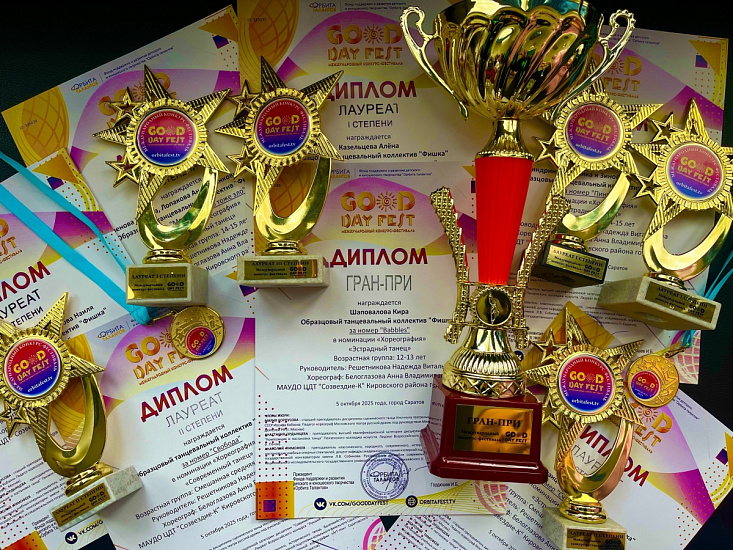 Фееричная победа образцового танцевального коллектива «Фишка» на Международном многожанровом конкурсе-фестивале!