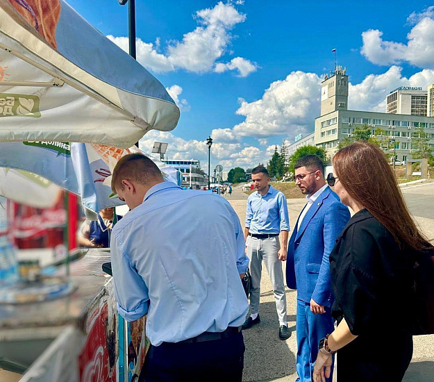 Состоялось выездное мероприятие по пресечению незаконной торговли и неформальной занятости