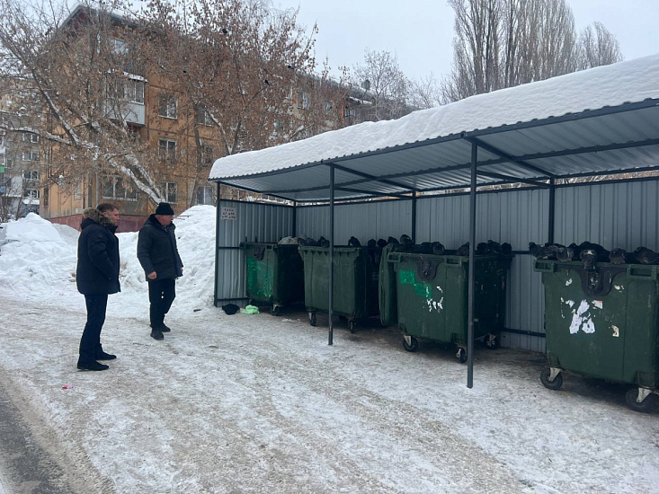 В Заводском районе продолжается мониторинг содержания контейнерных площадок