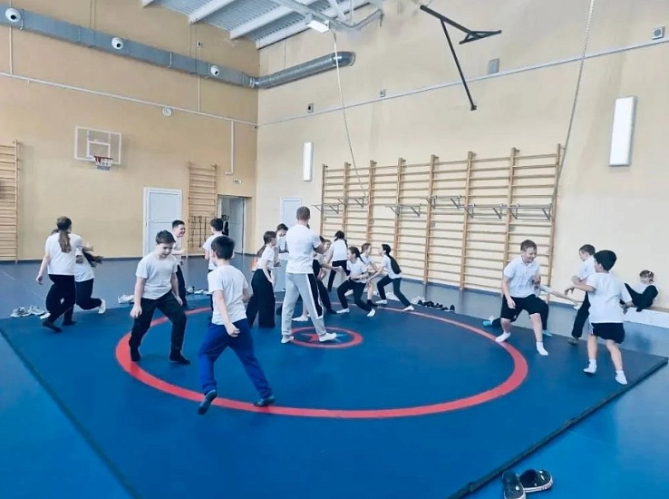 Самбо в школе «Аврора»