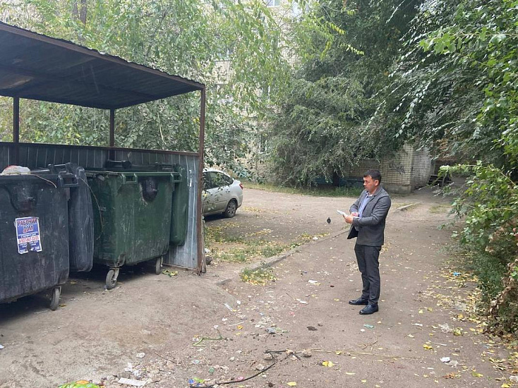 В Заводском районе продолжаются рейды по местам накопления ТКО