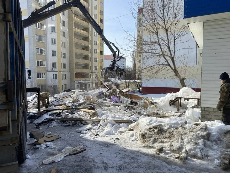За неделю в Саратове снесены 24 незаконных объекта