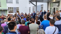 Михаил Исаев провел встречу с владельцами жилых помещений в пострадавшем доме №2 по ул. Блинова и соседнего дома №4