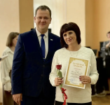 Открытие Доски почета работников образования Ленинского района