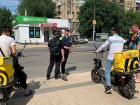 Продолжается контроль за соблюдением правил использования средств индивидуальной мобильности