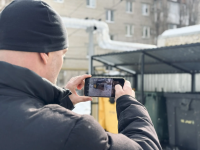 Обход контейнерных площадок в Октябрьском районе Обход контейнерных площадок в Октябрьском районе