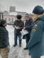 В Волжском районе прошло профилактическое 
мероприятие по предупреждению возникновения пожароопасных ситуаций