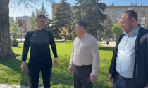 Глава Фрунзенского района провел мониторинг систем автополива