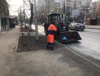 Продолжаются работы по благоустройству города