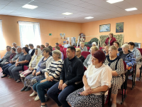 Встреча с жителями в Гагаринском районе Встреча с жителями в Гагаринском районе
