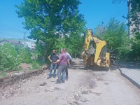 Во Фрунзенском районе проконтролировали 
ход работ по благоустройству зеленой зоны по ул. Большая Садовая