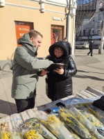 Сотрудники комитета муниципального контроля 
проверили наличие нарушений в сфере торговли во Фрунзенском районе