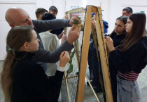 Мастер-класс для детей и подростков по плетению маскировочных сетей