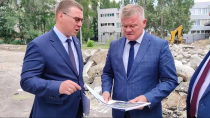 Михаил Исаев: «Стартовали работы по благоустройству сквера на Ильинской площади»