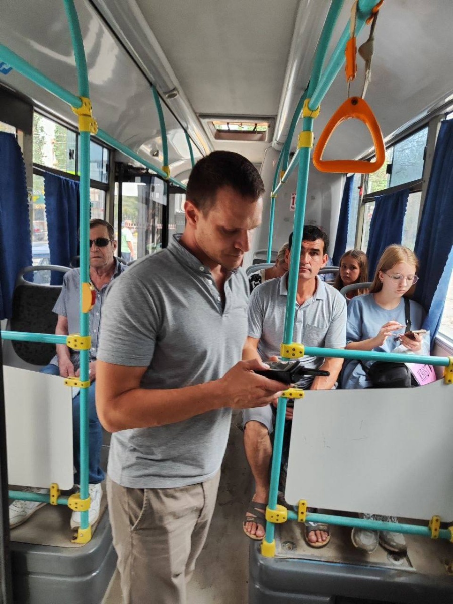 Проведена проверка общественного транспорта