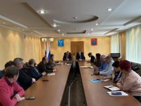 Рабочее совещание по благоустройству в Гагаринском районе Рабочее совещание по благоустройству в Гагаринском районе