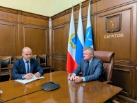 Глава города Саратова Михаил Исаев провел первое рабочее совещание с главным архитектором города Евгением Ивановым