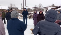 В селе Сосновка состоялась встреча жителей 
с начальником отдела коммунального хозяйства департамента Гагаринского района