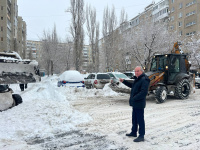 В Заводском районе усилен контроль за уборкой снега и состоянием кровель