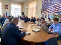 Прошло заседание комиссии по обеспечению 
безопасности дорожного движения
