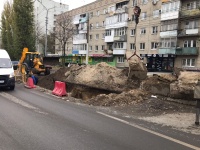 На территории Октябрьского района продолжаются 
мероприятия по контролю за ходом земляных работ