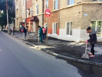 В Волжском районе навели порядок