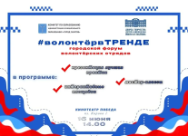 Прими участие в фестивале волонтерских отрядов!