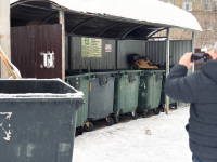 Контроль чистоты площадок в Октябрьском районе