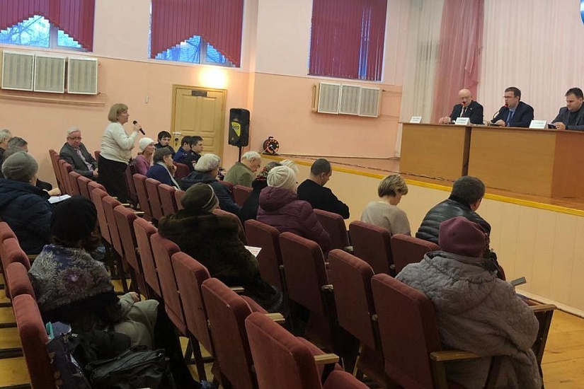 Администрация Волжского района провела 
встречу с жителями в пос. Юбилейный