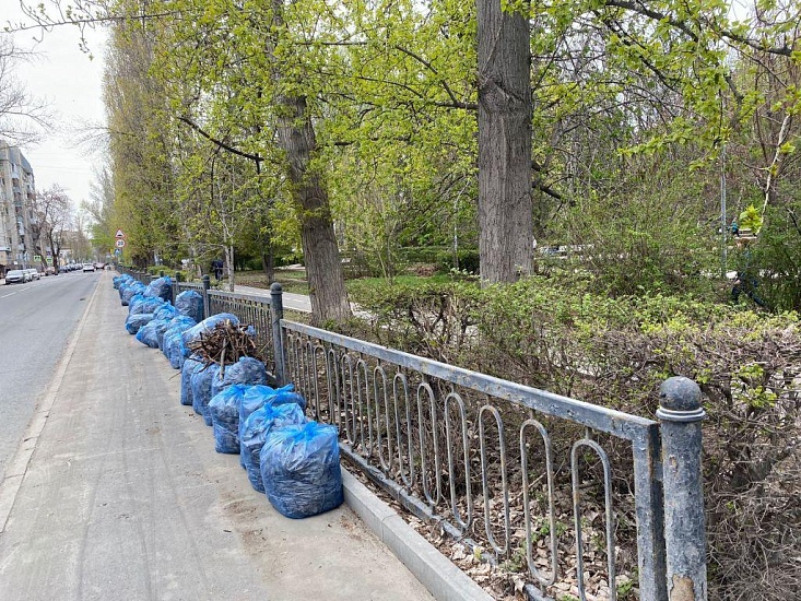 Продолжаются мероприятия в рамках месячника 
по благоустройству в Октябрьском районе