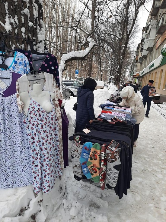 В Октябрьском районе выявили факты незаконной 
торговли