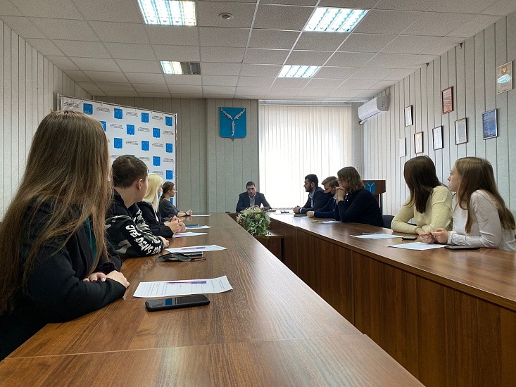 В Волжском районе прошло собрание молодежного 
общественного совета