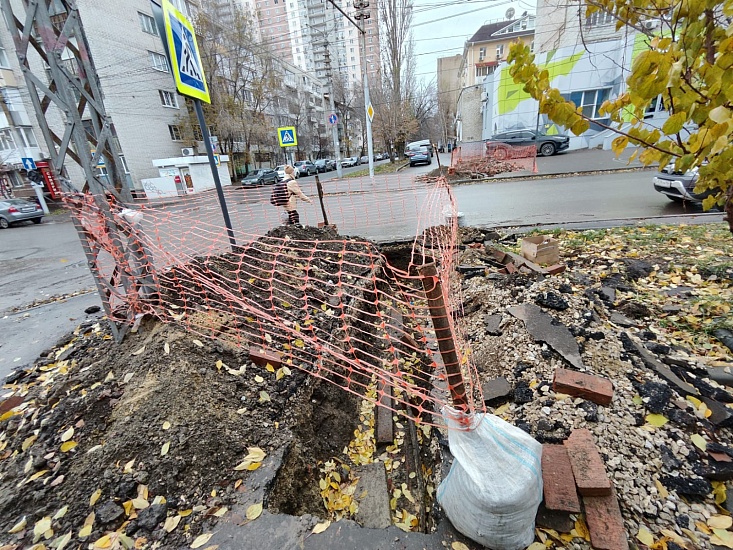 На территории Октябрьского района продолжается 
контроль за ходом проведения земляных работ