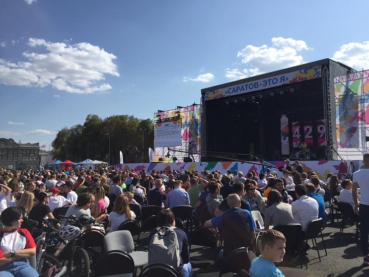 ДЕНЬ ГОРОДА - 2019. На Театральной площади 
состоялась интеллектуальная битва