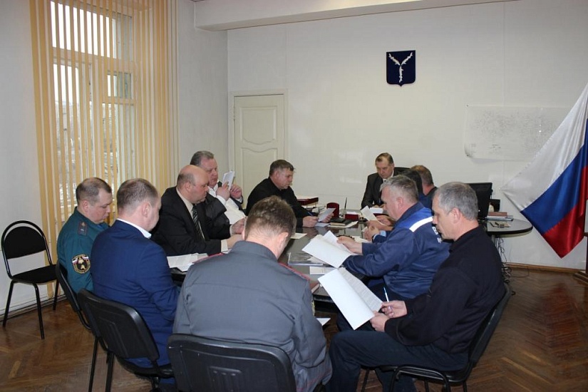 В администрации Заводского района прошло 
заседание паводковой комиссии
