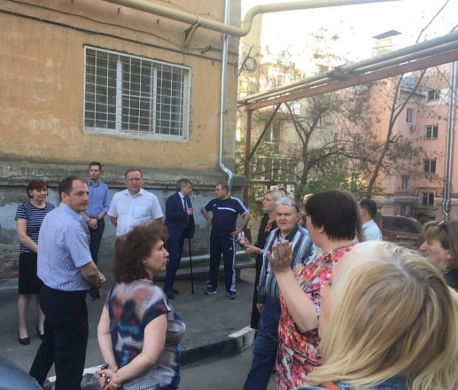 Руководители администрации Волжского 
района провели в июне текущего года ряд встреч с жителями