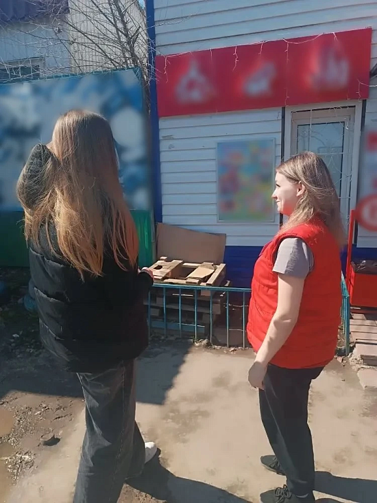 Рейд по благоустройству в Гагаринском районе