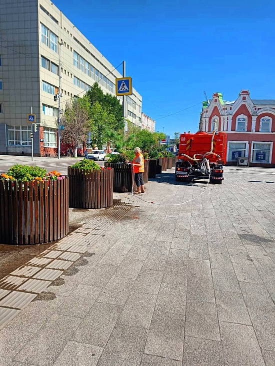 Продолжаются мероприятия по благоустройству города