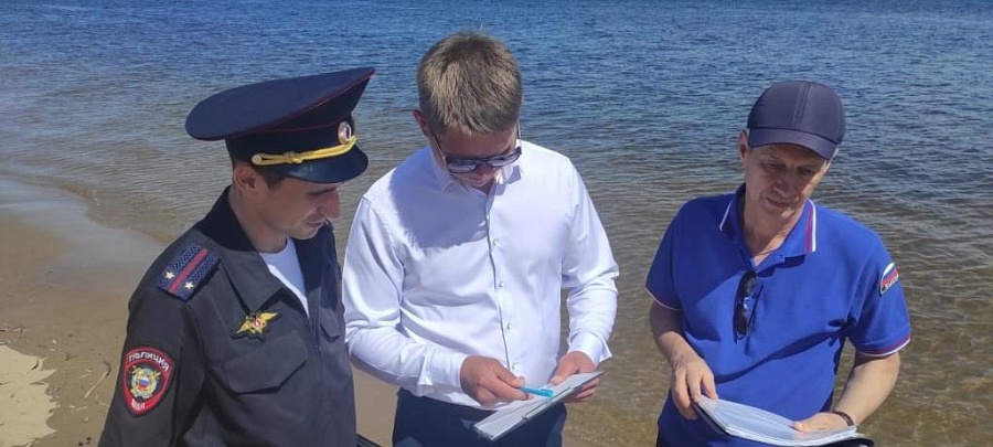 В Волжском районе состоялись мероприятия 
по безопасности на водных объектах