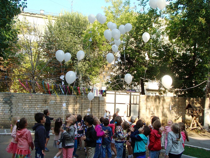 В Волжском районе поддержали Международную 
акцию, посвященнуюДню мира