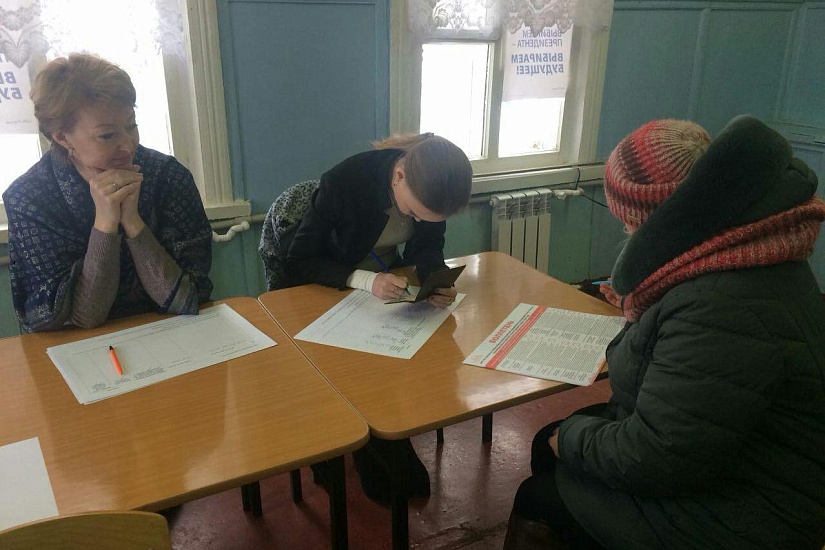 Избирательные и счетные участки завершили 
свою работу в 20.00