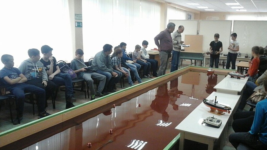 Состоялись соревнования по судомодельному 
спорту