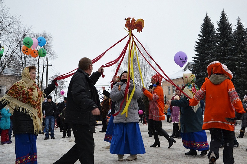 «Широкая масленица» в Городском парке