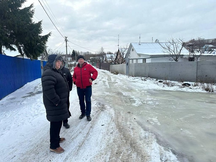 В Заводском районе проведено обследование 
мест подтопления территорий грунтовыми водами